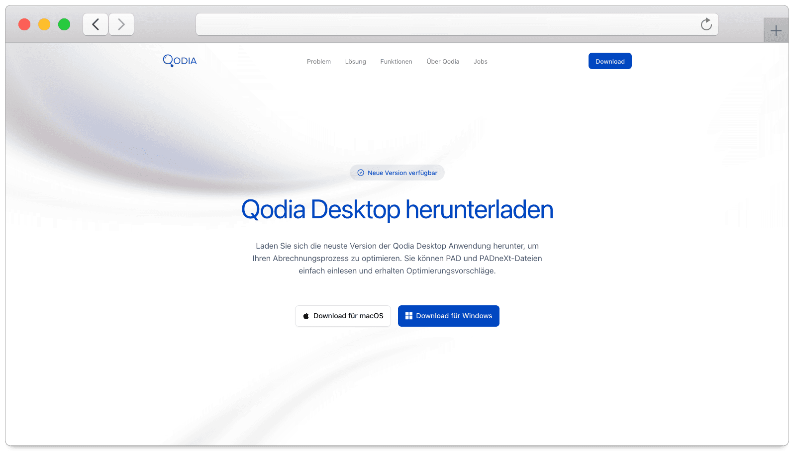 Qodia Landing Page screenshot 4